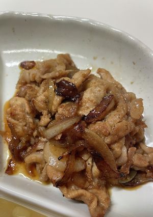 【簡単節約】豚ロース薄切のしょうが焼き-レシピのメイン写真