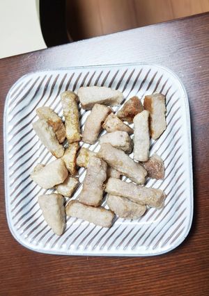 里芋の種イモで作るフライド種イモ-レシピのメイン写真