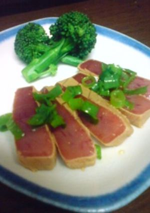 中華風まぐろの漬け-レシピのメイン写真