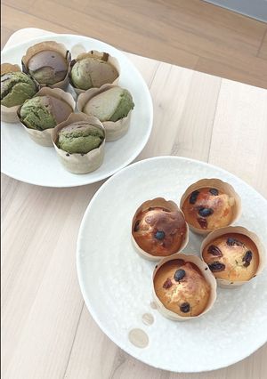 抹茶とドライフルーツのマフィン-レシピのメイン写真