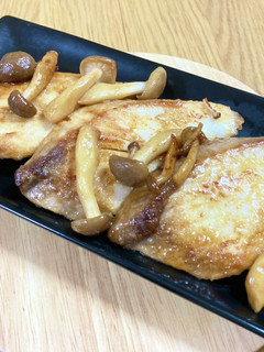 白身魚のバター醤油焼き-レシピのメイン写真