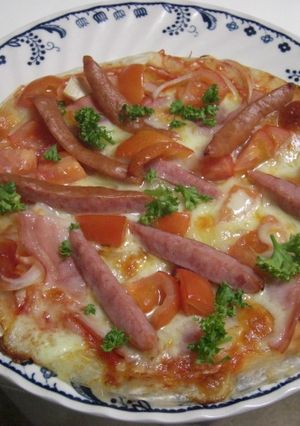 ライスペーパーでＰＩＺＺＡ♪-レシピのメイン写真