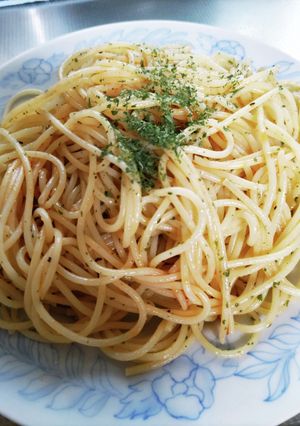 簡単！辛さやみつき！ガリバタらー油パスタ-レシピのメイン写真