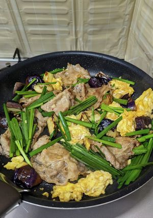 スタミナ豚ニラ炒め-レシピのメイン写真