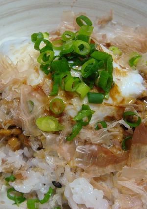 納豆卵ご飯☆ねこまんま風（ＮＮＴＫＧ）-レシピのメイン写真