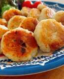 はんぺんの玉ねぎとベーコンのチーズ焼き