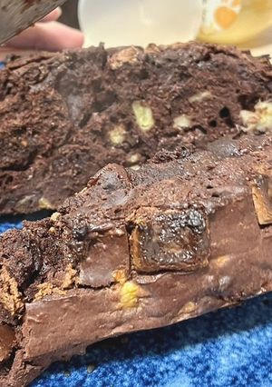 簡単チョコとバナナのパウンドケーキ-レシピのメイン写真