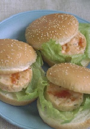 海老のチーズムース風パテバーガー-レシピのメイン写真