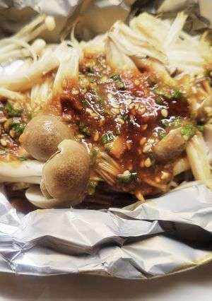 さわらときのこのホイル焼き-レシピのメイン写真