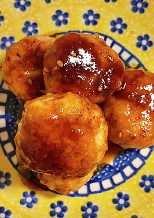 焼肉のたれで簡単つくね-レシピのメイン写真