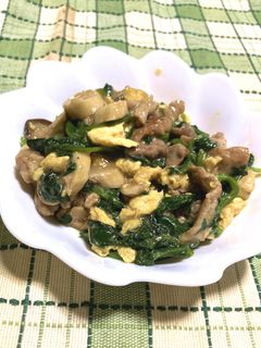 豚肉&ほうれん草 焼きマヨ炒め-レシピのメイン写真