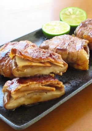 【 椎茸の豚バラ肉巻き 〗-レシピのメイン写真