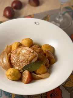 ◎鶏肉と栗の煮込み◎-レシピのメイン写真