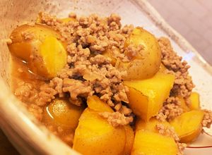 美味いんジャガ！ひき肉とじゃがいも甘煮-レシピのメイン写真