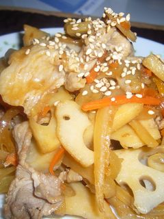 根野菜と豚肉炒め煮-レシピのメイン写真