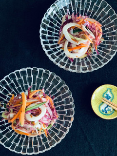 イカとカラフル野菜マリネ-レシピのメイン写真