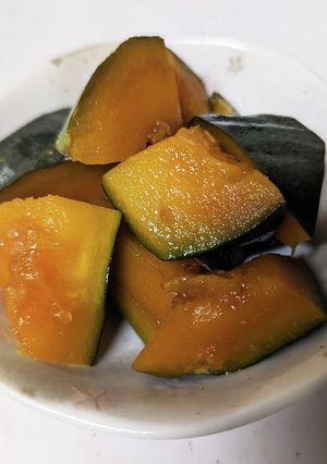 覚えやすい分量で かぼちゃの煮物-レシピのメイン写真