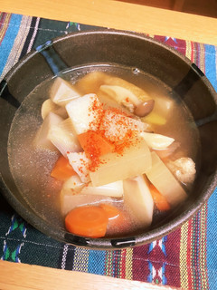 ♡我が家の♡鶏けんちん汁♡-レシピのメイン写真