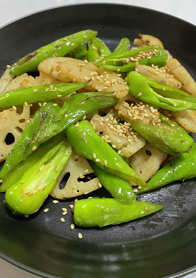 ししとうとレンコンのきんぴら-レシピのメイン写真