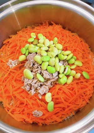人参ツナの炊き込みご飯-レシピのメイン写真