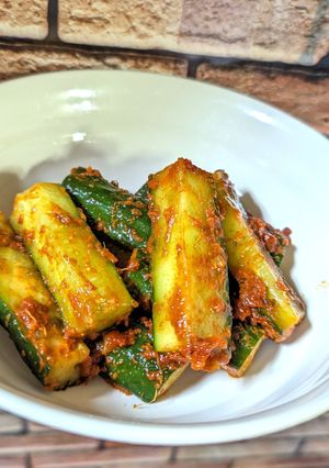 常備食！簡単キュウリキムチ♪-レシピのメイン写真