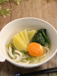 風邪に!おなかにやさしい白菜うどん-レシピのメイン写真