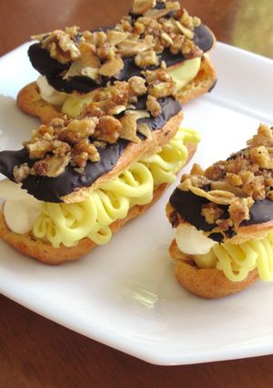 【 さつまいもチーズクリームのエクレア〗-レシピのメイン写真