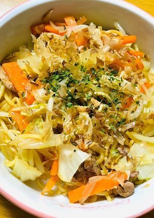 【取り分け幼児食】野菜を食べる焼きそば-レシピのメイン写真