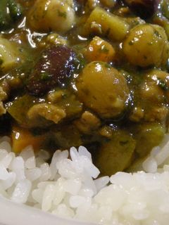 *余り野菜達とお豆のカレー*-レシピのメイン写真