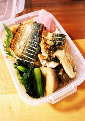 作り置き鯖お弁当♫-レシピのメイン写真