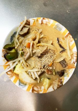 レンジ簡単きな粉生姜梅味噌ポン味甘酢酢豚-レシピのメイン写真