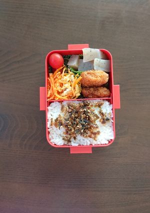 中学生女子弁当2023/10/12-レシピのメイン写真