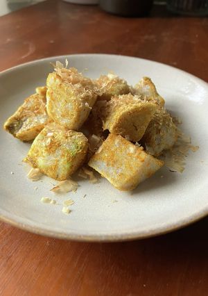 3分でもう1品 里芋カレーおかか和え-レシピのメイン写真