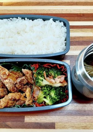高校生男子お弁当23年10月12日-レシピのメイン写真