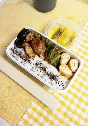20231012娘ちゃんのお弁当-レシピのメイン写真