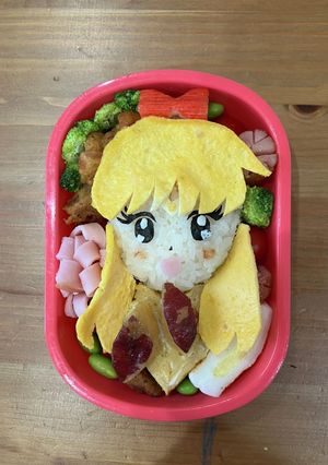 遠足　お弁当　セーラーヴィーナス-レシピのメイン写真