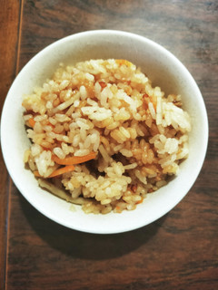 鶏肉そぼろときんぴらゴボウの炊き込みご飯-レシピのメイン写真