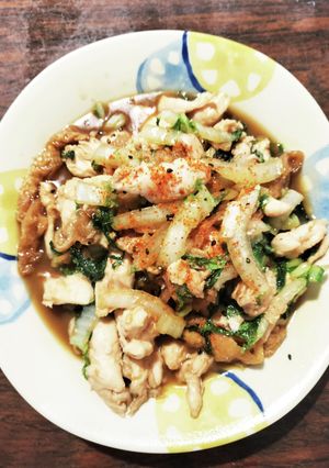 鶏ささみと油揚げと根菜の炒め煮-レシピのメイン写真