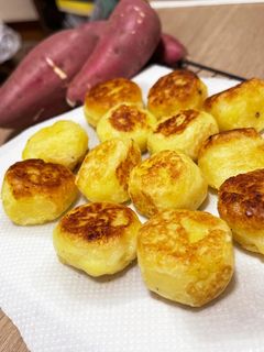 もちもちさつまいもボール-レシピのメイン写真