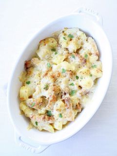 【ポテトベーコンのマスタードチーズ焼き】-レシピのメイン写真