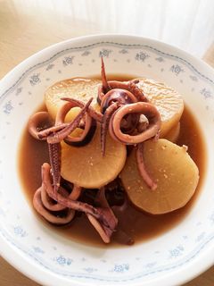 いかと大根の煮物-レシピのメイン写真