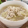 レンジで作る”鶏ひき肉のフォー”