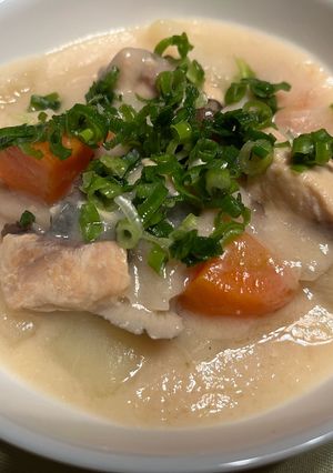 【腸活レシピ】甘酒でクリームシチュー-レシピのメイン写真