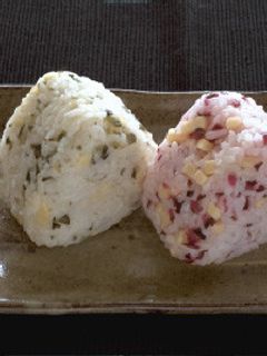 しば漬けチーズおにぎり-レシピのメイン写真