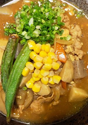 残ったけんちん汁でカレーラーメン-レシピのメイン写真