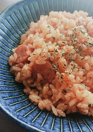 お腹すいた時に簡単ずぼらケチャップライス-レシピのメイン写真