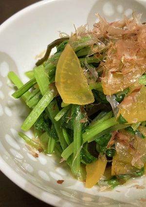 壬生菜の変わりお浸し-レシピのメイン写真