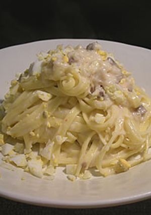 第１１７の隷使緋：カニクリームパスタル-レシピのメイン写真