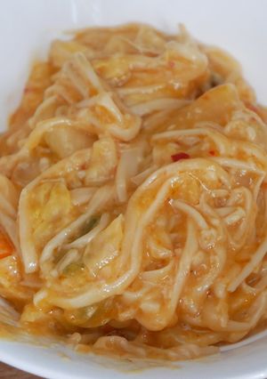不器用麻婆風えのき-レシピのメイン写真