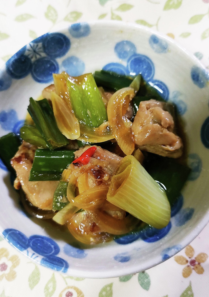 213　マグロとネギの焼きびたし-レシピのメイン写真
